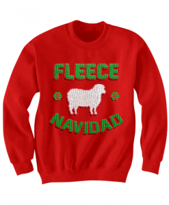 FLEECE NAVIDAD CHRISTMAS SWEATER MERRY CHRISTMAS FUNNY SHIRTS BIRTHDAY GIFTS CHRISTMAS GIFTS