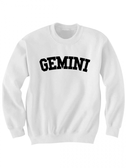 GEMINI SWEATSHIRT TEAM GEMINI SHIRT ZODIAC SIGN SHIRTS