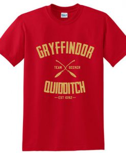 Gryffindor Quidditch Harry Potter T shirt