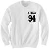 HARRY STYLES SWEATSHIRT DIRECTIONER JERSEY SHIRT