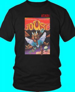 Joust Atari 2600 Retro Vintage Video Game Box Art Unisex T-Shirt