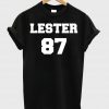 Lester 87 tshirt