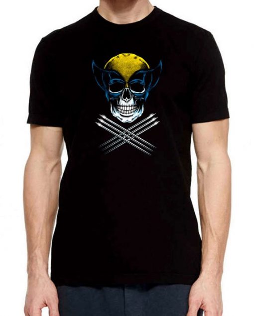 Logan Wolverine Skull & Claws Men's T-Shirt