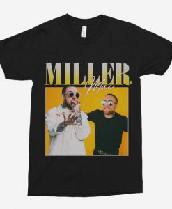 Mac Miller 90s Vintage Black T-Shirt