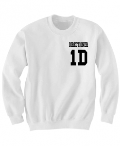 ONE DIRECTION SWEATSHIRT DIRECTIONER JERSEY SHIRT