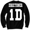 ONE DIRECTION SWEATSHIRT DIRECTIONER JERSEY SHIRT ONE DIRECTION