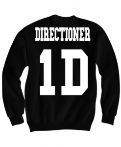 ONE DIRECTION SWEATSHIRT DIRECTIONER JERSEY SHIRT ONE DIRECTION