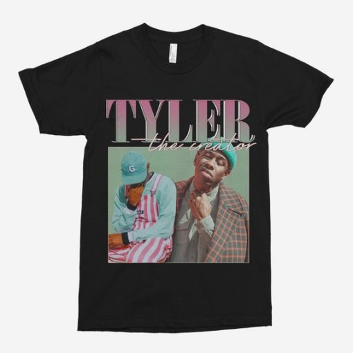 Tyler The Creator 90s Vintage Black T-Shirt