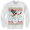 UGLY CHRISTMAS SWEATER DABBIN SNOWMAN SWEATER FUNNY CHRISTMAS SWEATERS CHEAP GIFTS CHEAP SWEATERS LADIES MENS