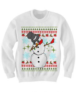 UGLY CHRISTMAS SWEATER DABBIN SNOWMAN SWEATER FUNNY CHRISTMAS SWEATERS CHEAP GIFTS CHEAP SWEATERS LADIES MENS