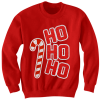 UGLY CHRISTMAS SWEATER HO HO HO SWEATER MERRY CHRISTMAS