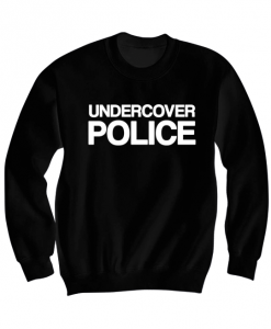 UNDERCOVER POLICE COSTUME SWEATSHIRT