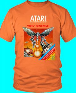 Yar's Revenge Atari 2600 Retro Vintage Video Game Box Art Unisex T-Shirt