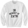 ZAYN MALIK SWEATSHIRT IN MEMORY OF ZAYN MALIK