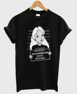 alice in wonderland tshirt