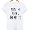 boys in books t shirt