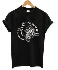 cat calling is not a compliment tshirt