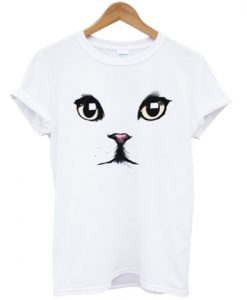 cat face shirt