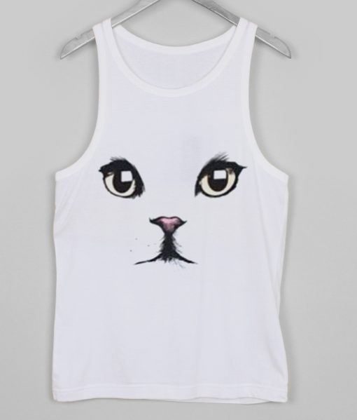 cat face tanktop