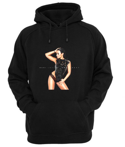 demi lovato confident hoodie black