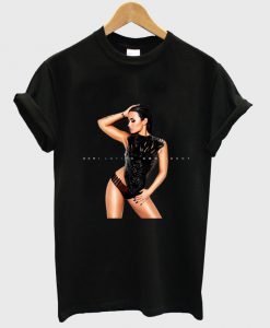 demi lovato confident shirt black