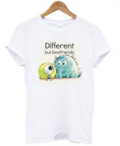 different but best friends tshirt