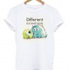 different but best friends tshirt