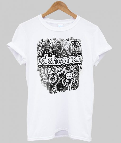 ed sheeran doodle tshirt