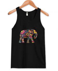 elephant mozaic tanktop