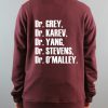 grey's anatomy sweatshirt back