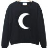 half moon sweatshirt