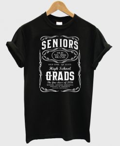 jack daniels seniors grads tshirt