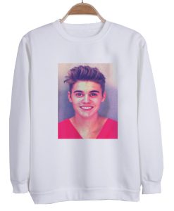 juston bieber mugshot sweatshirt