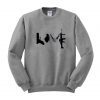 love sweatshirt