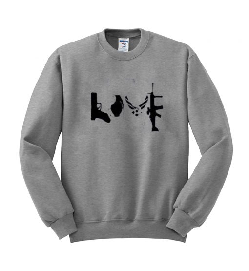 love sweatshirt