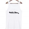 smile more tanktop white