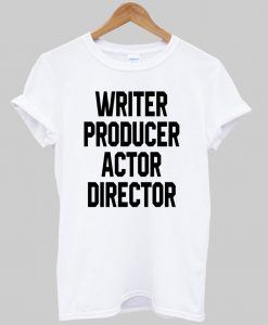 writer producer tshirt