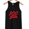 100 emoji tanktop