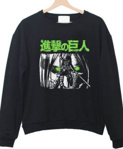 Attack on Titan Green Eyes Sweatshirt