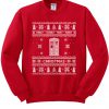 Dr Who ugly christmas sweater