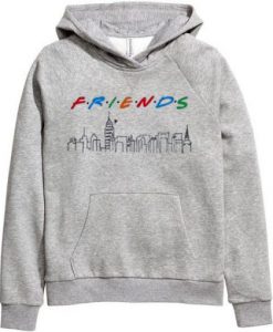 Friends New York City Sky Line Hoodie