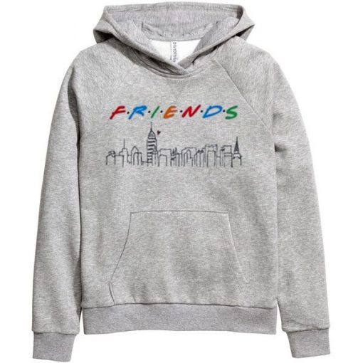 Friends New York City Sky Line Hoodie