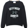 Gryffindor Quidditch Harry Potter black SWEATSHIRT