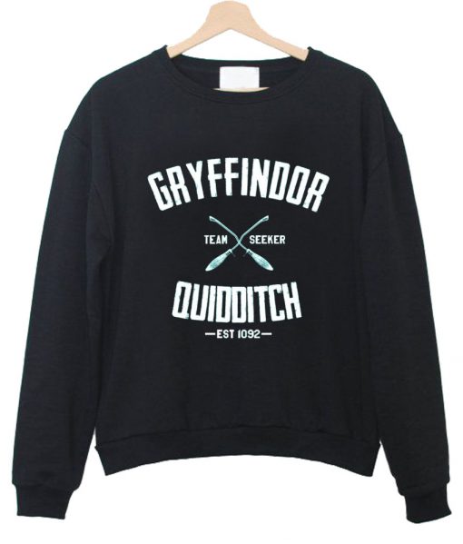 Gryffindor Quidditch Harry Potter black SWEATSHIRT