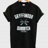 Gryffindor Quidditch Harry Potter black TSHIRT