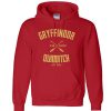 Gryffindor Quidditch Harry Potter red hoodie