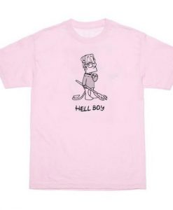 Hellboy Bart Simpson T-Shirt