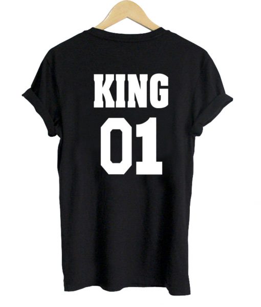 King 01 T Shirt Back