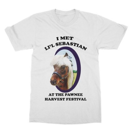 Met Lil Sebastian Parks Recreations T-Shirt