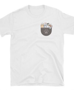 Saphie Pocket Cats T-Shirt